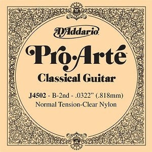 Cuerda Guitarra 2da Nylon D'Addario Pro Arte J4502