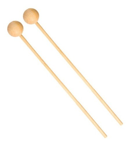 Baquetas Metalófono Par Madera