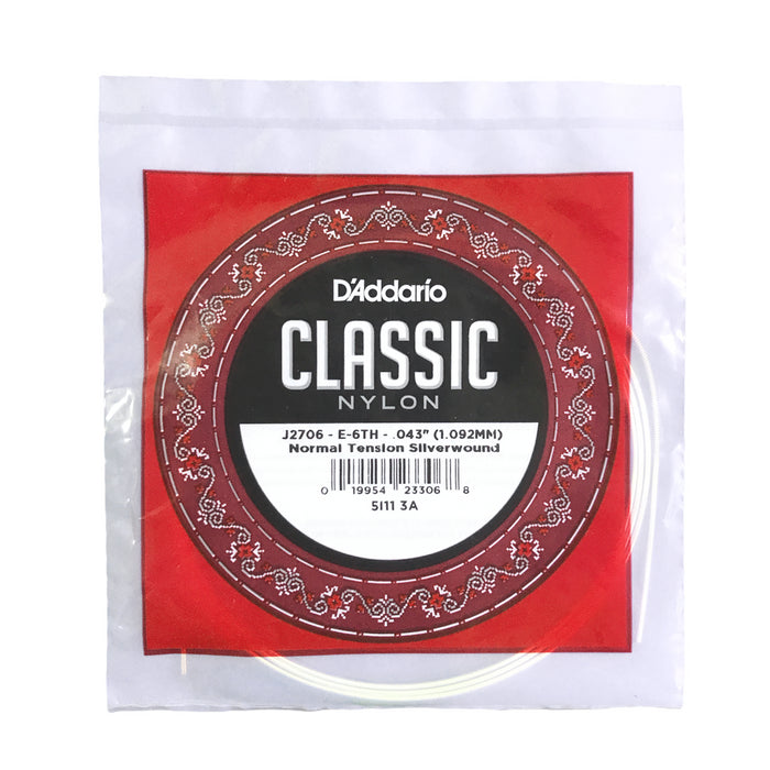 Cuerda Guitarra 6ta Nylon D'Addario