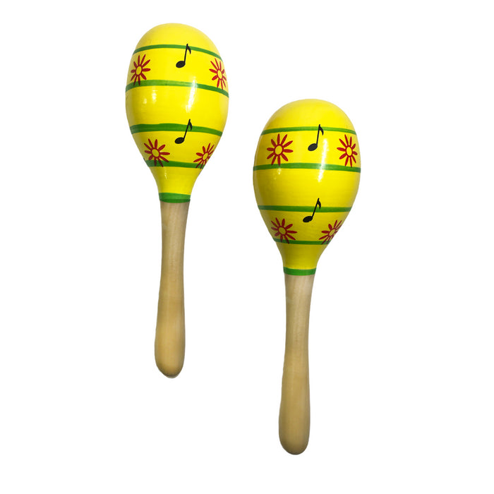 Maracas Madera Rmx SN619 Amarillo