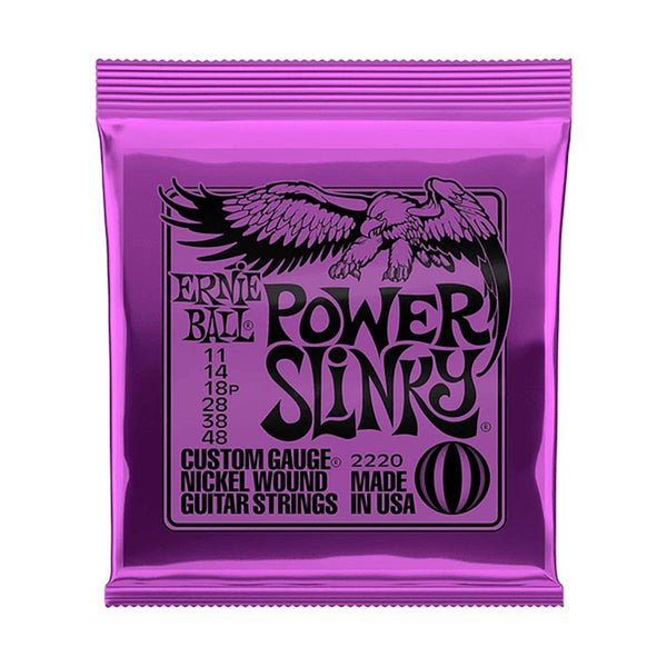 Cuerdas Eléctrica Ernie Ball 2220 Power Slinky 011-048