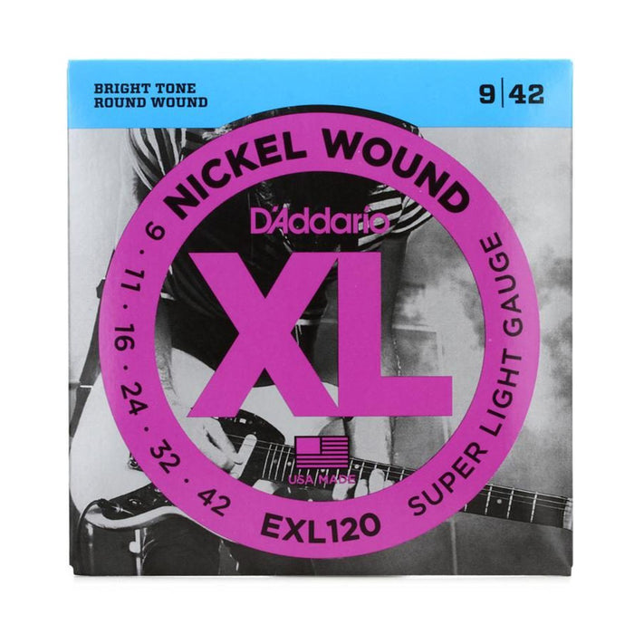 Cuerdas Guitarra Eléctrica Daddario Exl120 9-42 Queen