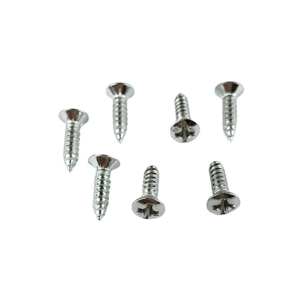 Set Tornillos Placa/Pickguard Cromado