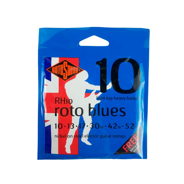 Cuerdas Eléctrica Rotosound Roto Blues RH10 010-052