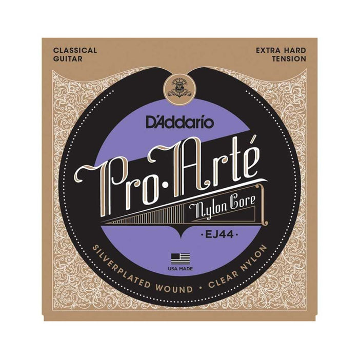 Cuerdas Guitarra Clásica D%27Addario Pro Arte EJ44 Nylon Extra Alta Tensión