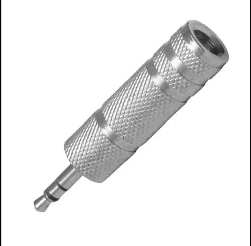 Adaptador 3,5 Stereo a 6,3 Stereo Mivics