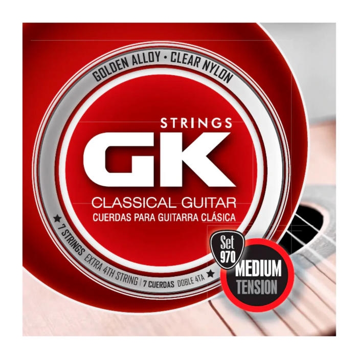 Cuerdas Guitarra Clasica Medina Artigas GK970 Mediana Tension