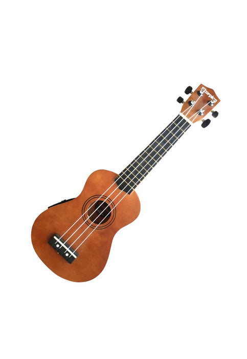 Ukelele Soprano Electroacustico Scorpion KEANA/EA Beige Madera
