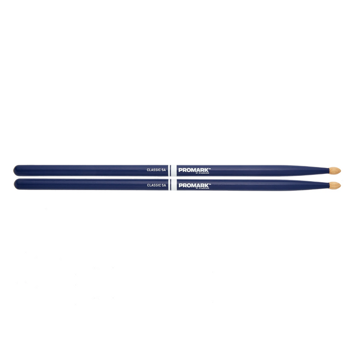 Baquetas 5A Pro-Mark Punta Madera Azul