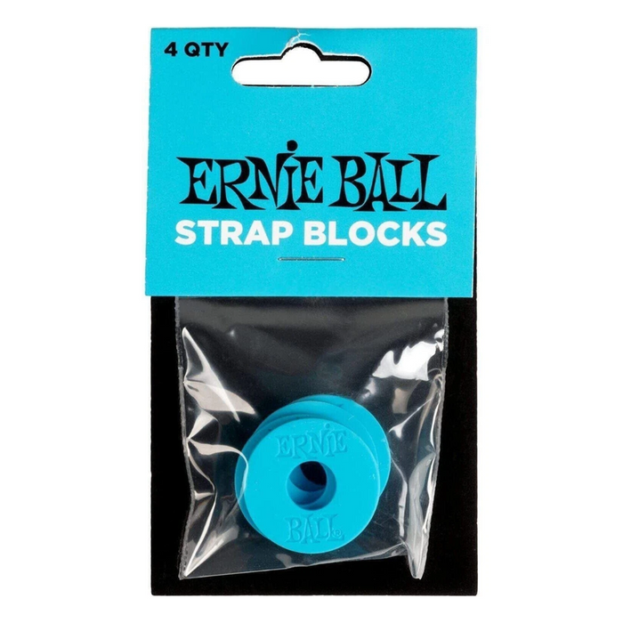 Strap Block Ernie Ball PO5619 Blue 4 unidades