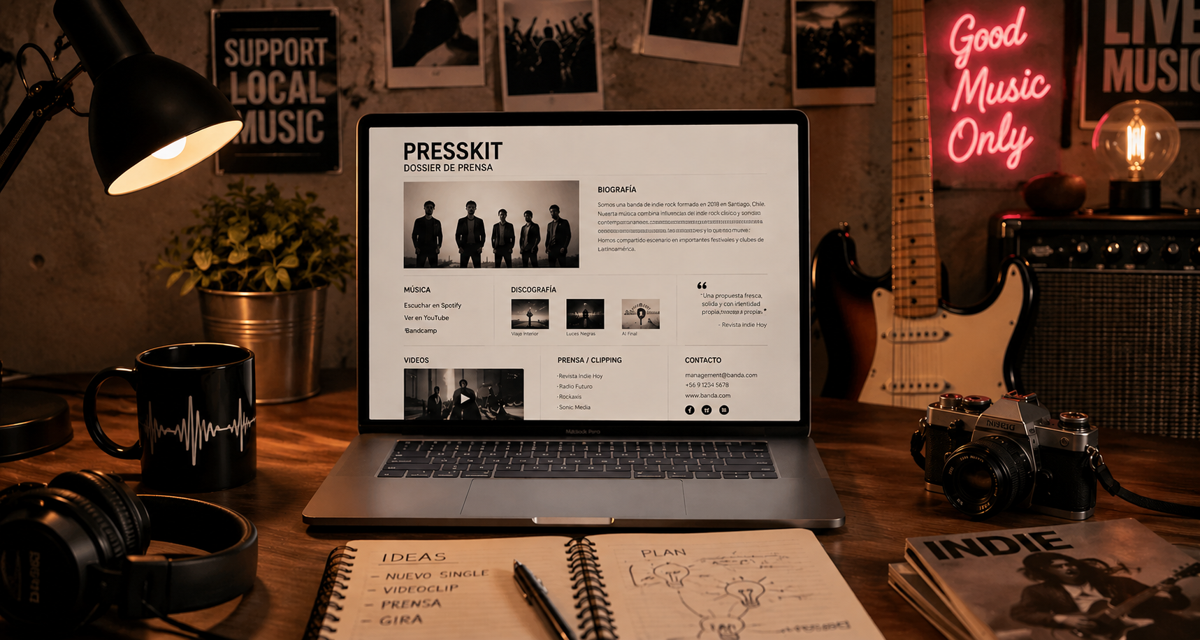 Presskit o Dossier: ¿qué es, para qué sirve y qué debe incluir?