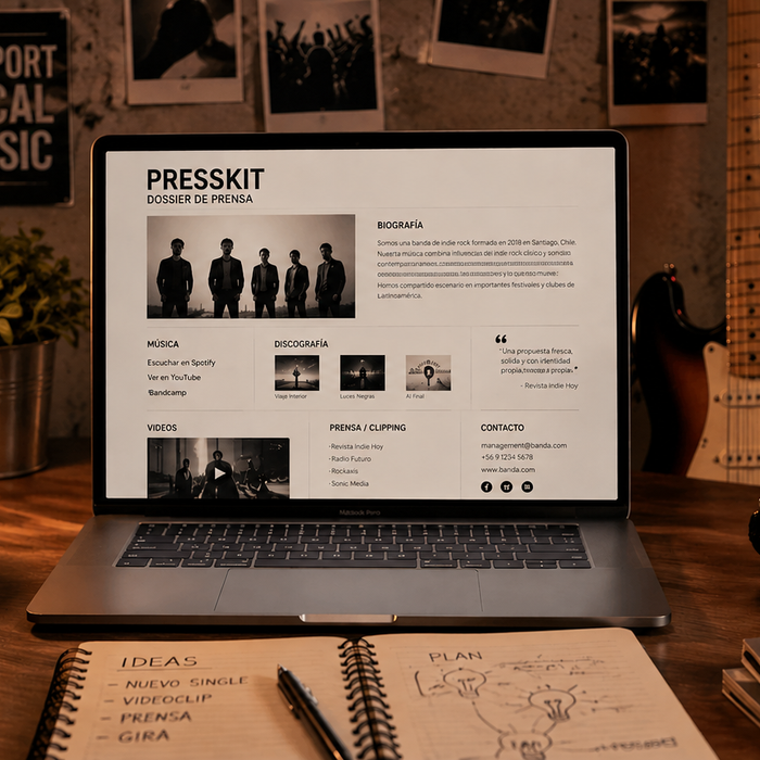 Presskit o Dossier: ¿qué es, para qué sirve y qué debe incluir?