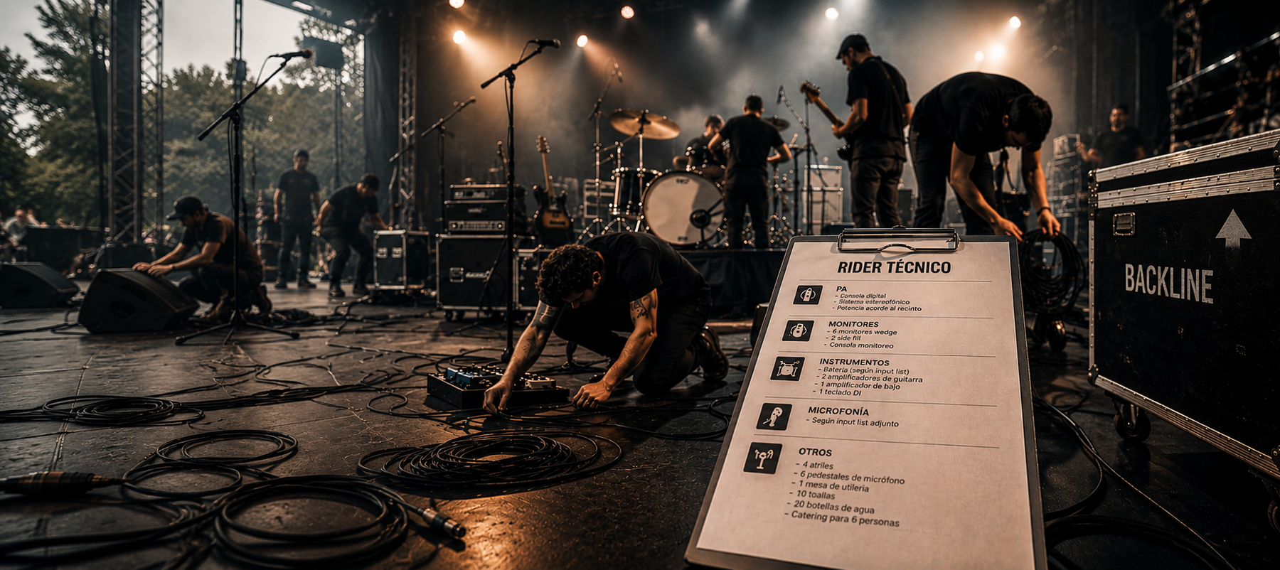 Ficha Técnica o Rider: ¿Qué es y para qué sirve?