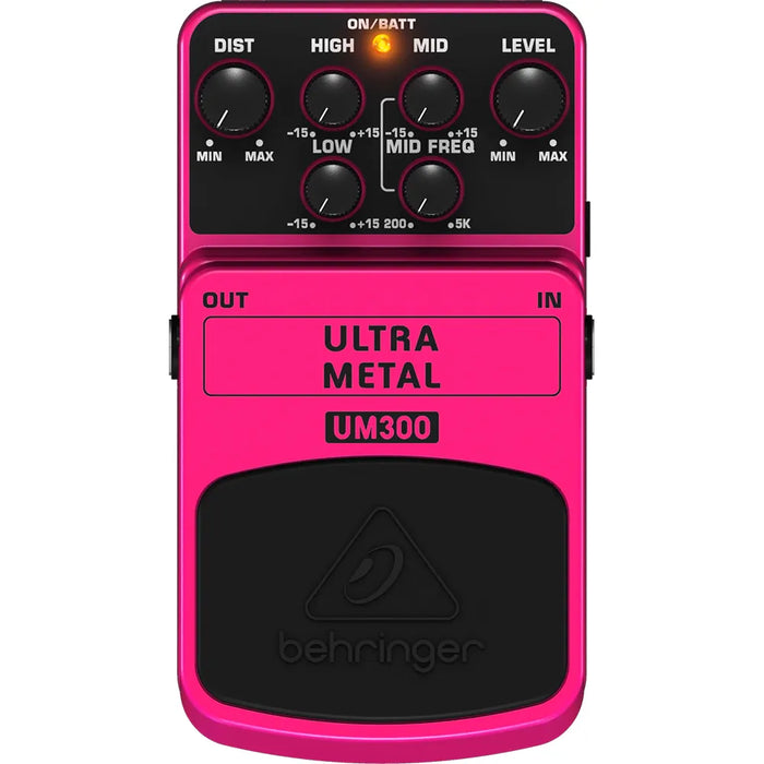 Efecto Pedal Behringer Ultra Metal UM300