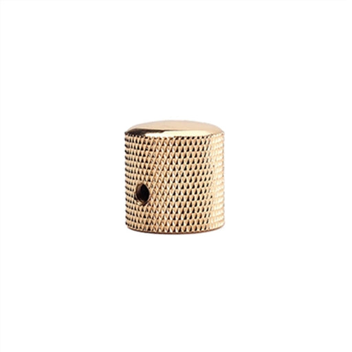 Perilla dorada domed knurl potenciómetro guitarra
