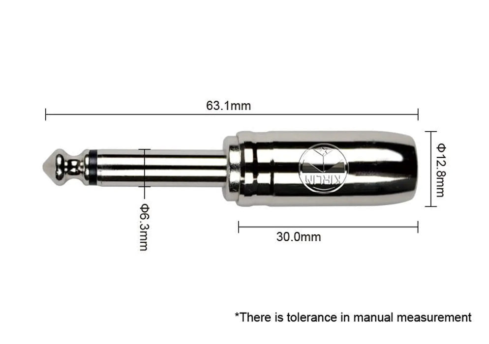 Cable Instrumento 6Mts Kirlin Plug/Plug Tela IWCC-201PN-6