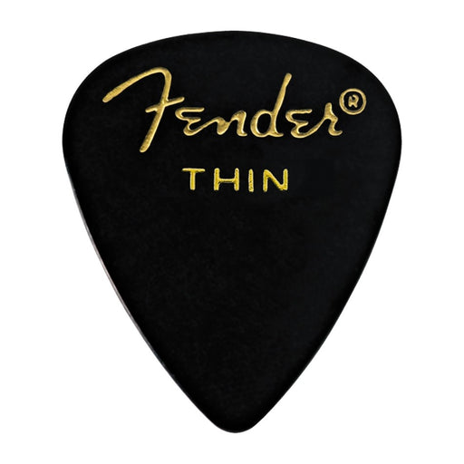 Uñeta Fender Thin 351 Negro