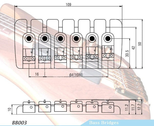 Puente Bajo 6 Carros BB003
