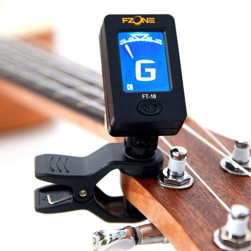 Afinador Cromático Clip Tuner FZONE FT18