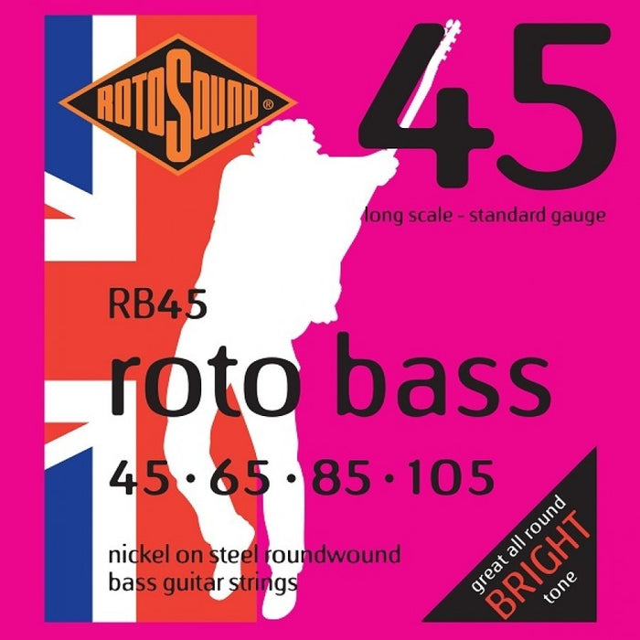 Cuerdas Bajo Eléctrico Roto Bass Rotosound RB45