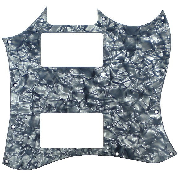 Pickguard - Placa Tipo SG Gris Perlado