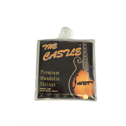 Cuerdas Mandolina Castle Premium 80/20 8 Cuerdas