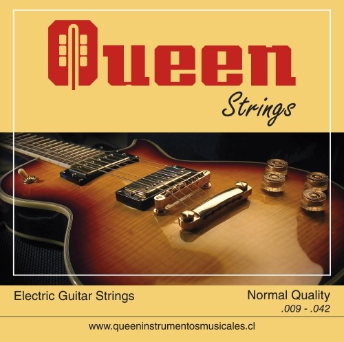Cuerdas Eléctrica Queen Normal Quality 009-042