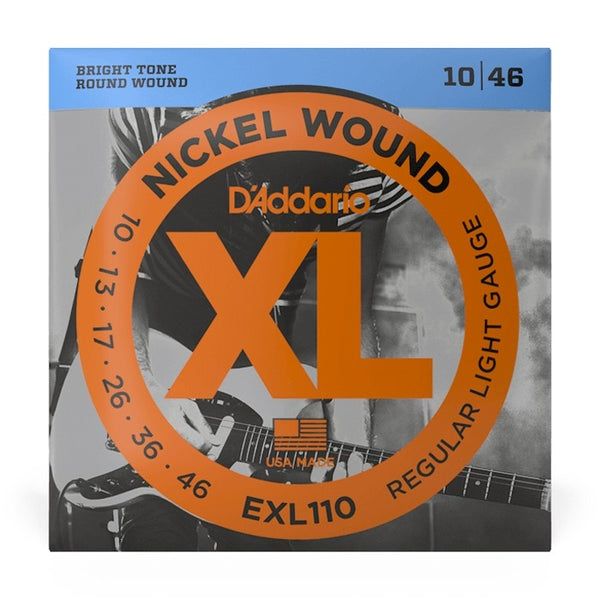 Cuerdas Eléctrica D'Addario EXL110 010-046