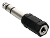 Adaptador Jack 3.5 / Plug Stereo 6,3 MA-69
