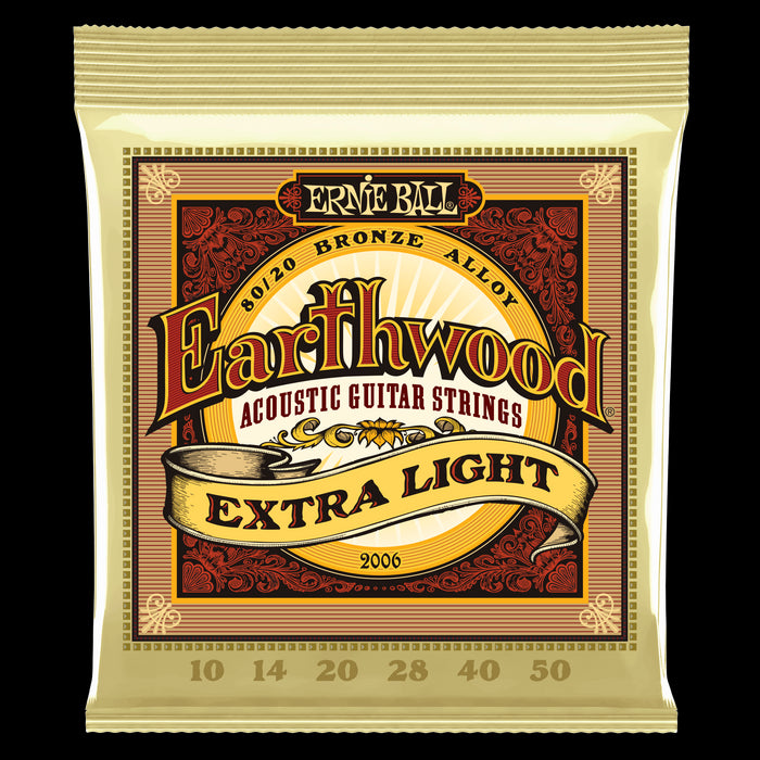 Cuerdas Bronce Ernie Ball Earthwood Extra Light 80/20 2006