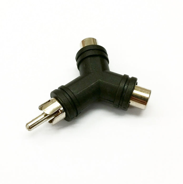 Adaptador 1 RCA Hembra a 2 RCA Macho MA-37