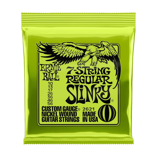 Cuerdas Guitarra Eléctrica 7 Regular Slinky Ernie Ball 2621