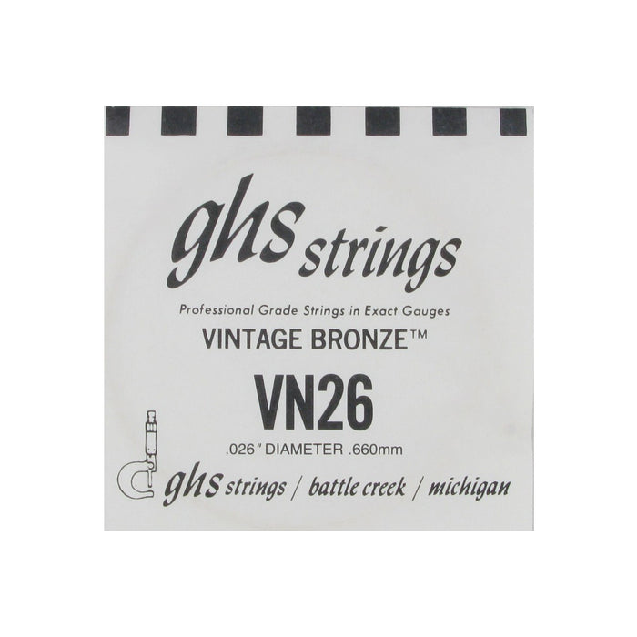 Cuerda Suelta Bronce GHS VN26 - VN46