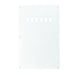 Tapa / Placa Trasera Guitarra Eléctrica Blanca BC0011WH