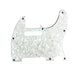 Placa-pickguard Guitarra Tipo Telecaster Blanco Perlado