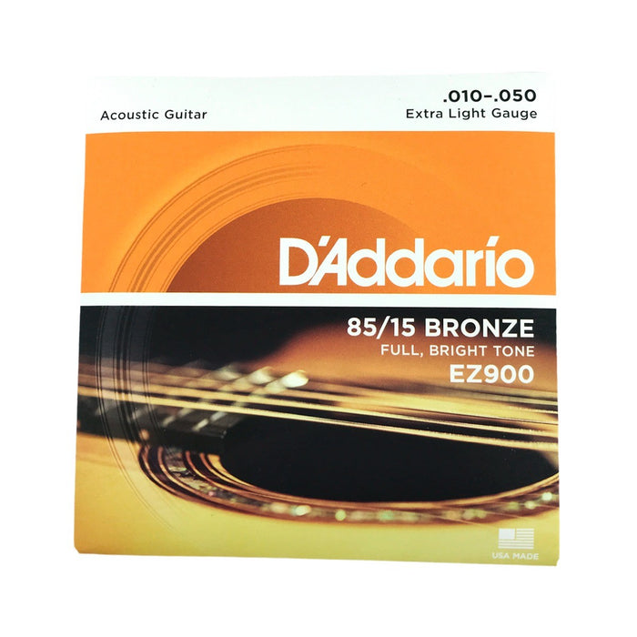 Cuerdas Guitarra Acústica Bronce D'addario Ez900