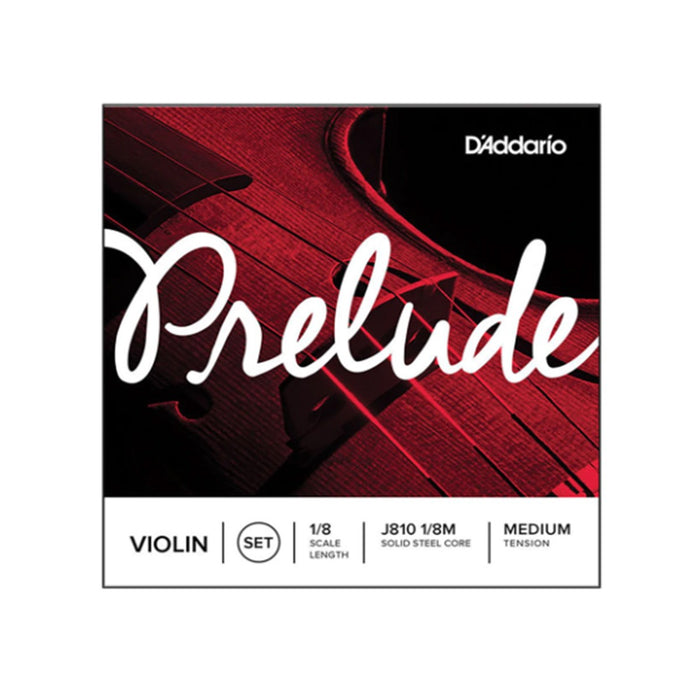 Cuerdas Violín 1/8 D'addario Prelude J810 1/8M