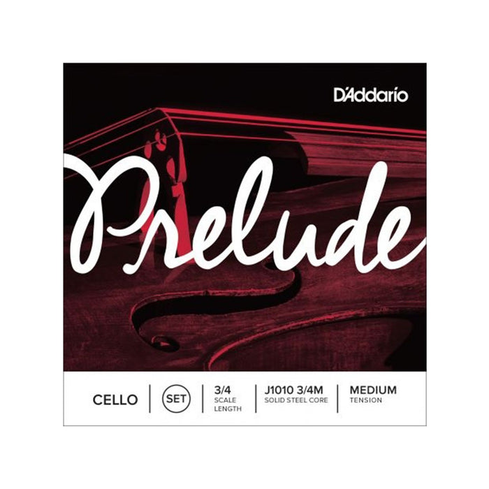 Cuerdas Cello 3/4 D'addario Prelude J1010 3/4M