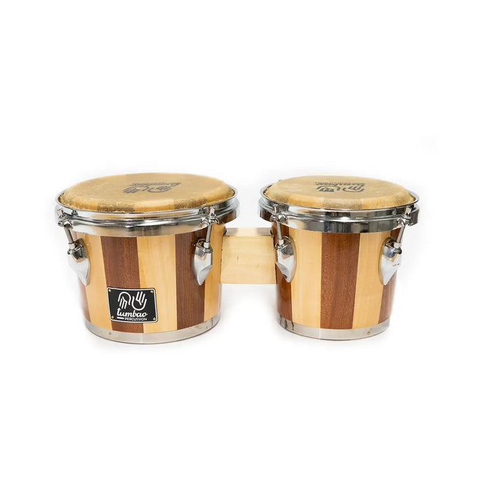 Bongo 7+8 Tumbao Percussion TP6000 Natural Con Funda