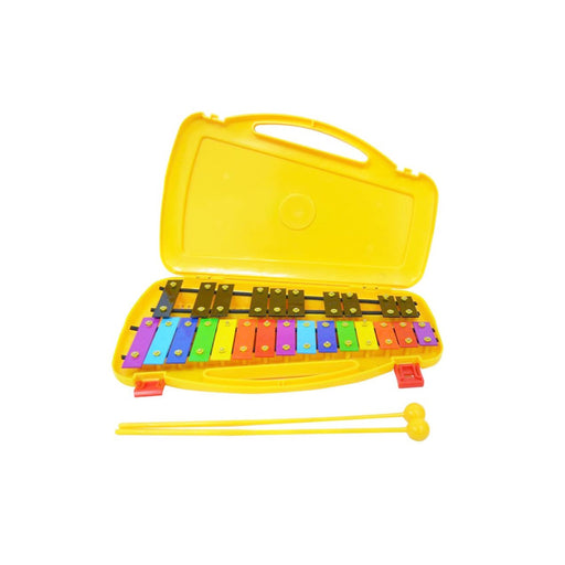 Metalófono Cromático 25 Notas Colores RMX Amarillo