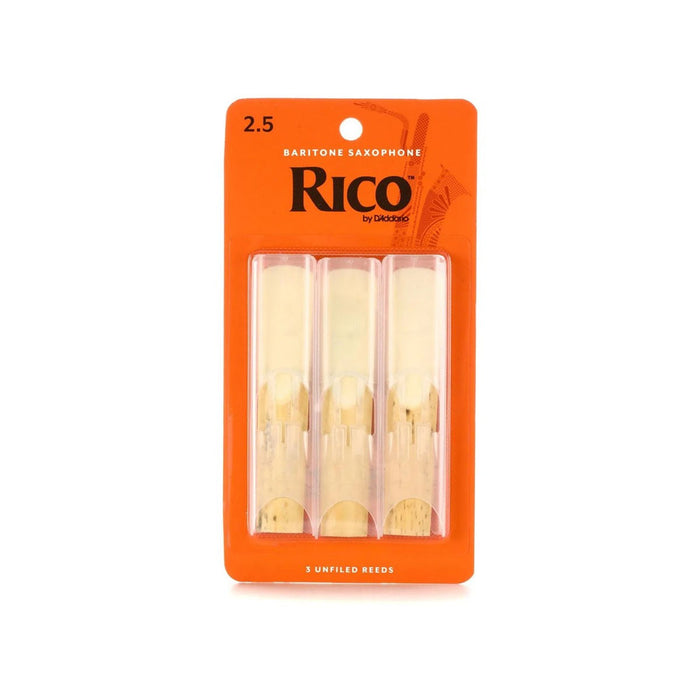 Set Cañas Saxo Barítono 2.5 RICO RLA0325 (3 Unidades)