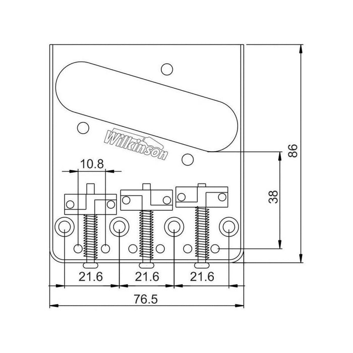 Puente Guitarra Telecaster Wilkinson WTB
