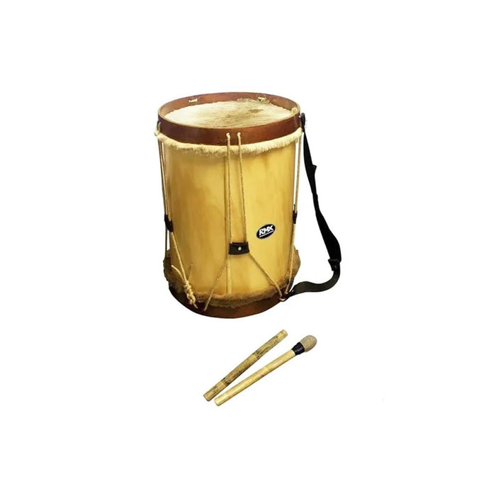 Bombo Leguero Folclórico 16" H16PP Natural