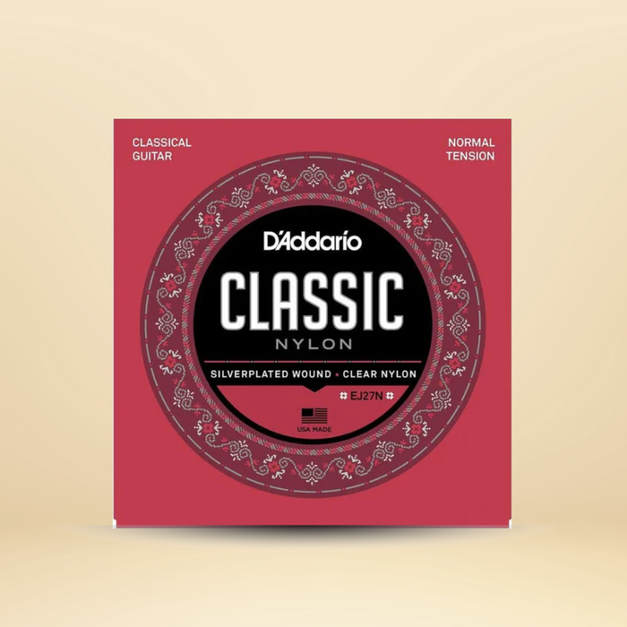 Cuerdas Clásica Nylon Daddario EJ27N Normal Tensión
