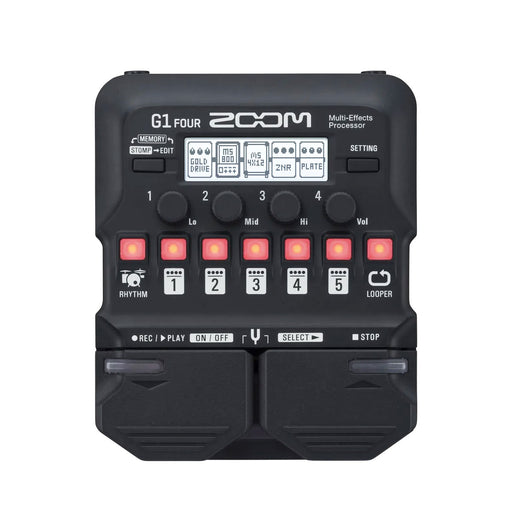 Pedal Multiefecto Zoom G1 Four