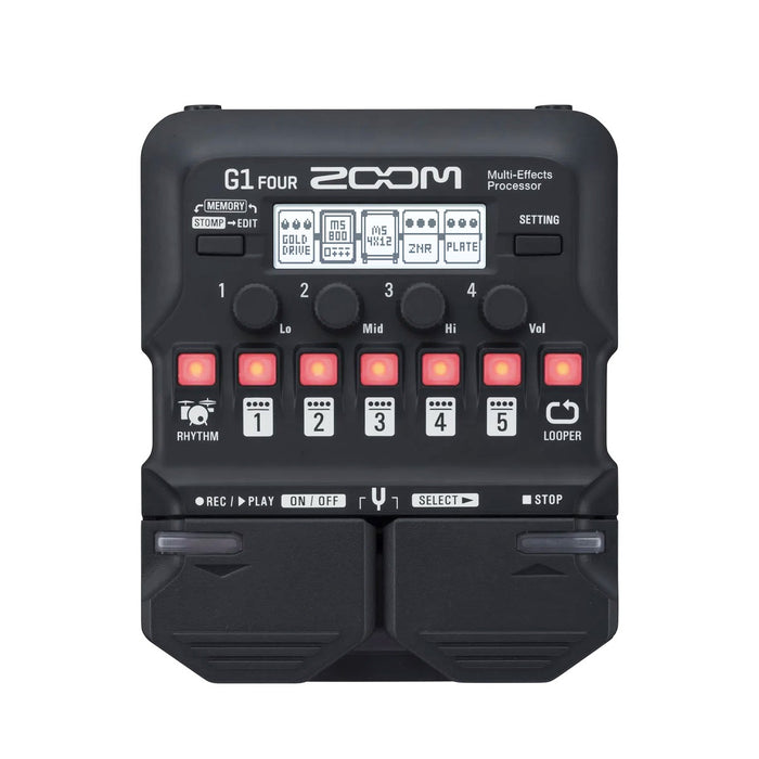 Pedal Multiefecto Zoom G1 Four