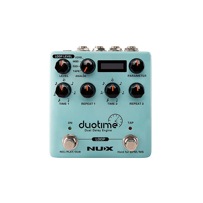 Pedal Efecto Delay Dual Engine NUX NDD-6 Duotime