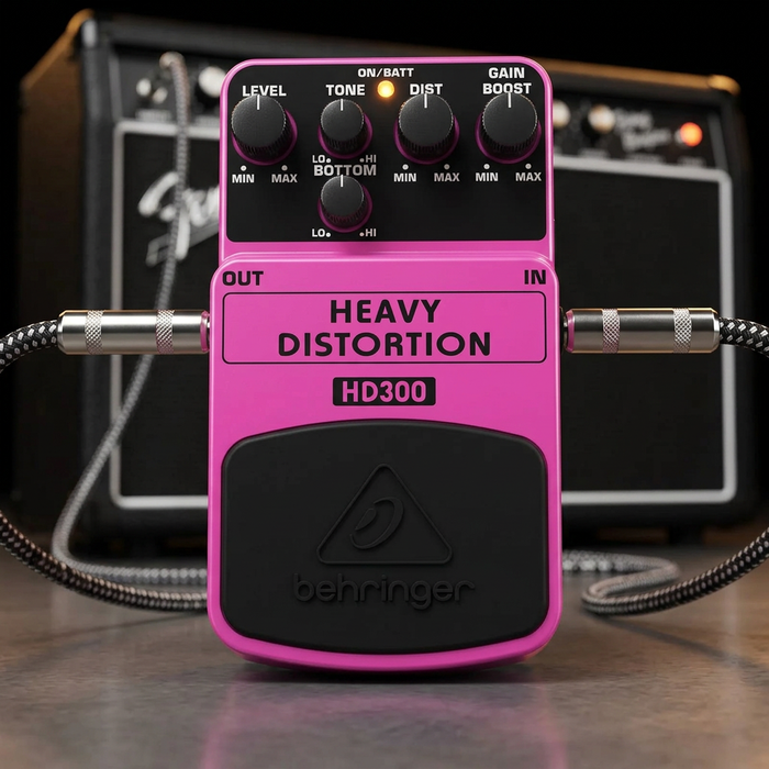 Efecto Pedal Behringer HD300 Heavy Distortion