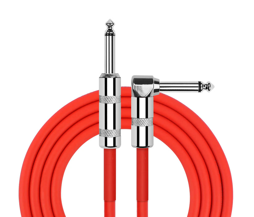 Cable Instrumento 6 Mts Plug L Kirlin IPCV242-6M Rojo Queen