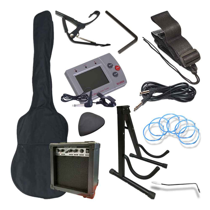 Pack Guitarra Eléctrica Scorpion PAC-5RD Roja